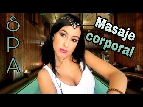 ASMR MASAJE CORPORAL, SPA Y CREMAS- Tapping y susurros