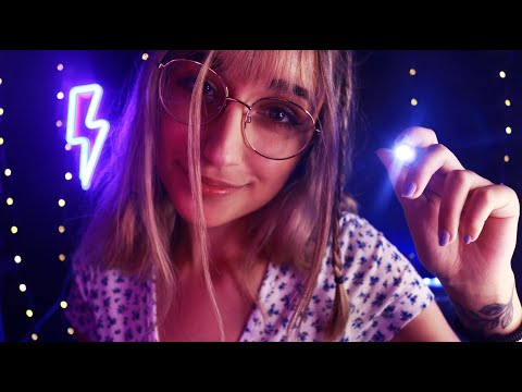 ASMR Follow the Light 💡 [Follow my instructions] - Up Close Attention & Keeping you Company 💕