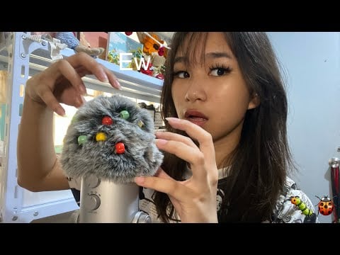 ASMR bug searching & plucking 🐜