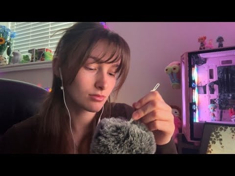 Plucking Your Existential Thoughts | fluffy mic, layered, unintelligible whispering...