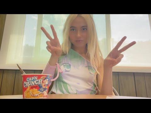 ASMR Eating Cereal