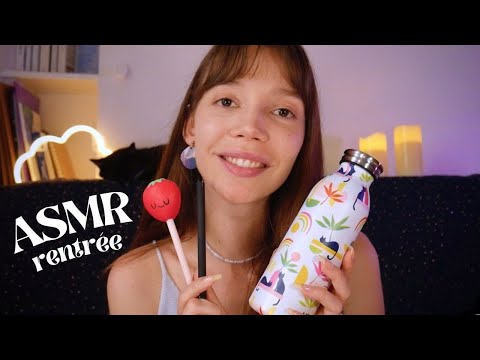 ASMR | Chit Chat de Rentrée, Nouvel Appart et Fournitures Scolaires