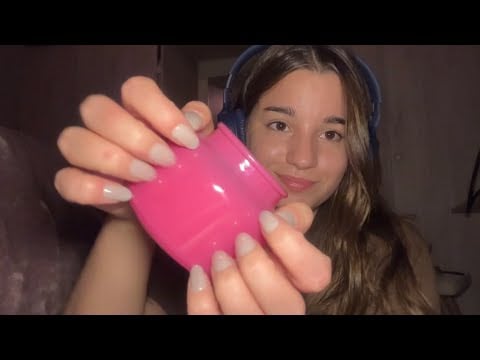 ASMR DE FONDO ~ TAPPING EN VIDRIO Y MOUTH SOUNDS 🦦