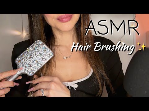 ASMR HAIR BRUSHING ✨ Super Relaxing & Soothing Sounds (No Talking)