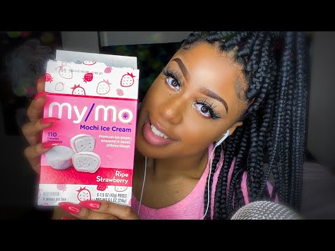 ASMR | Eating Mochi Ice Cream (Mouth Sounds)