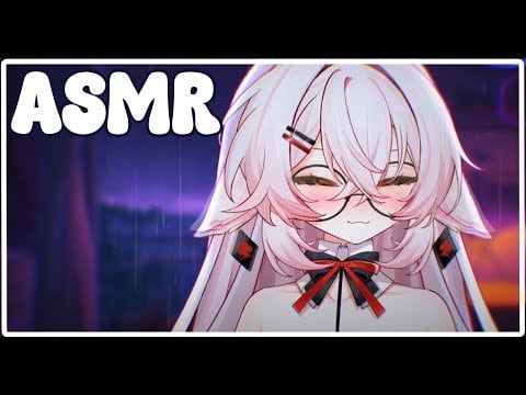 【3DIO ASMR】Affectionate Catgirl Helps you Fall Asleep~!