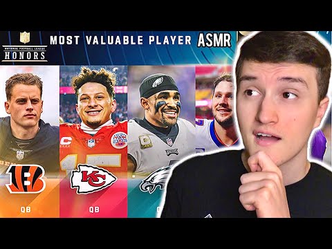 [ASMR] 2023 NFL Awards Predictions 🏈🏆 (mvp,dpoy, etc.)