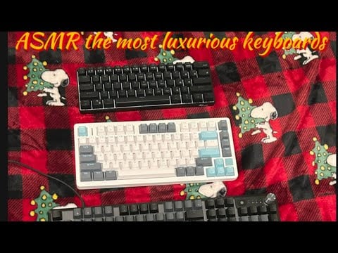 Asmr the most luxurious keyboard sounds 😴💤⌨️￼