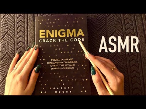 ASMR 😴 - Solving WEIRD riddles (1) - Clicky Whispers