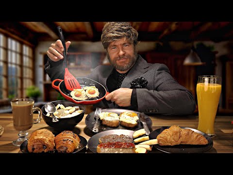 ASMR Butler Cooks You a Tingly Breakfast
