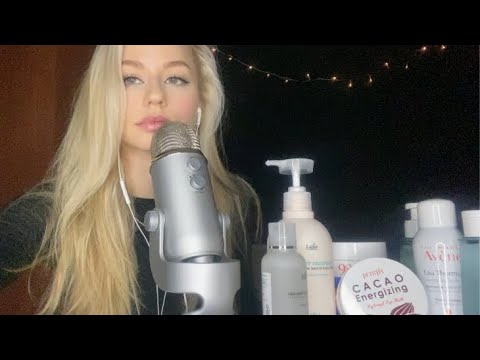 АСМР МОЯ УХОДОВАЯ КОСМЕТИКА/ ASMR skin care products