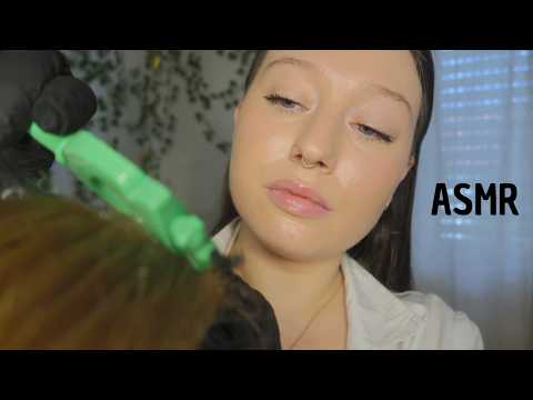 ASMR - (Roleplay Médecin) 👩🏻‍⚕️ Traitement de tes cheveux 💆🏻‍♀️
