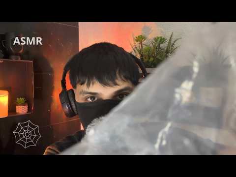 ASMR Te Lo Quito 🕸️ (Sonidos de Plástico y Mouth Sounds)