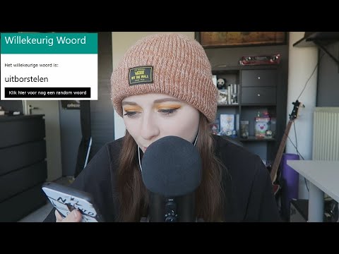 [ASMR] Random Dutch Trigger Words #2