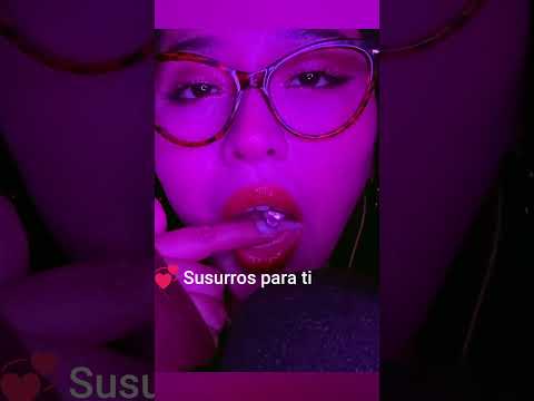 VIDEO COMPLETO EN MI CANAL ✨ ASMR Spit Painting + Susurros Suaves