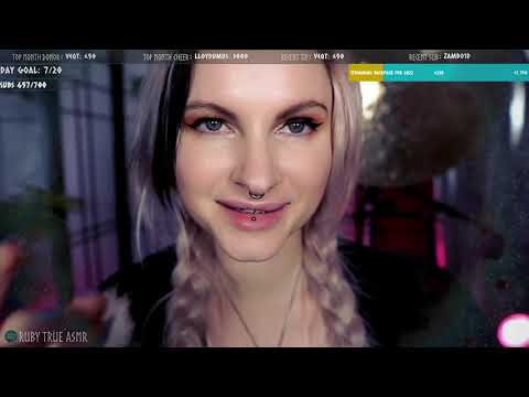 ASMR 🔴Live Close up ASMR, super tingles 2021-11-30