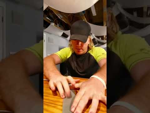Tapping on sticky duct tape ASMR