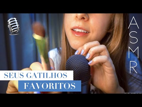 ASMR SEUS GATILHOS FAVORITOS  no FIFINE FIFINE K678 - sons EXTREMAMENTE relaxantes