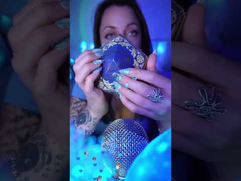 Chocolate Frog ASMR 🫠💙💤 #asmr #asmrsounds #asmrvideo