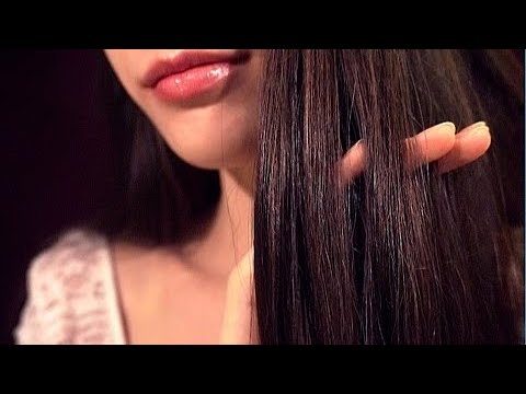 ASMR Sleep Kiss Hair Brushing Hair Playing (No Talking) ♥ [RECOVERED VIDEO]