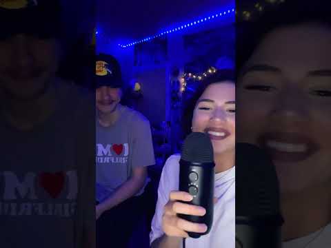 ASMR with my brother #tinglenation #funny #shorts #tingleexperience #blowthisup