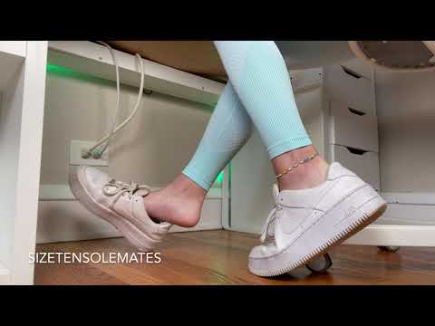 Barefoot in my dirty sweaty sneakers - FEET ASMR