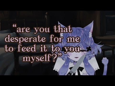 “ASMR” Roleplay: Your Sister Force Feeds You her Finger Flesh by Mouth and Eats Yours on Your Bed