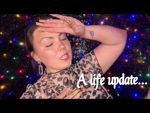 asmr/ a life update + exciting news! 🎥✨📺