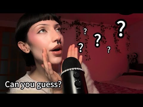 Can You Guess these 20 Inaudible Words ❓❓ASMR