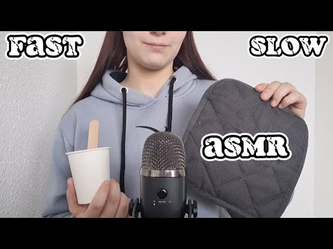 Fast and slow Asmr | Random triggers