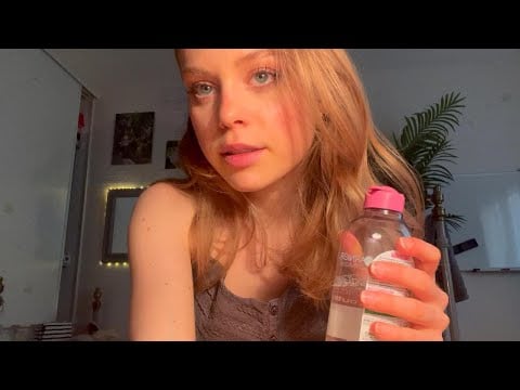 ASMR get unready with me in 100% French