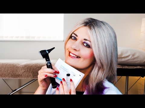 ASMR Doctor Fixes Your Wounds after Accident - Stethoscope, Light, Wound Cleaning/Closure