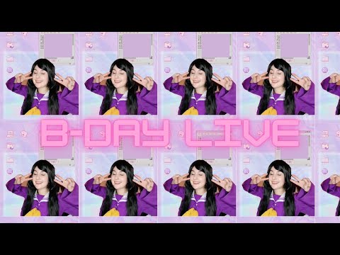 ASMR Birthday/Aniversário Livestream 💜💜💜 Eng/PT