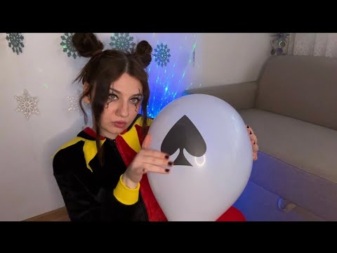 BALLOONS ASMR | A Joker Kitty Is Popping Balloons after Mega Spit Painting 🤡