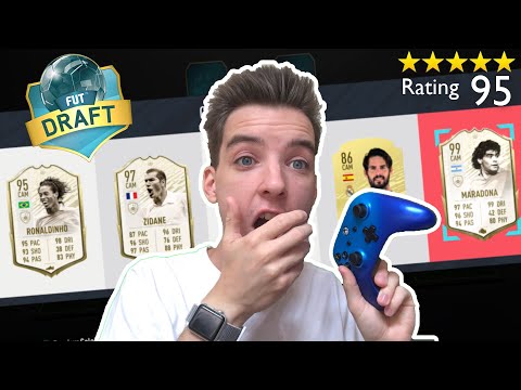 [ASMR] FIFA 20 - 195 FUT DRAFT CHALLENGE! (Whispering, Gum Chewing & Controller Sounds)