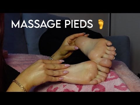 ASMR | MASSAGE PIEDS/FEET (scratching, mousse, water, intense) 