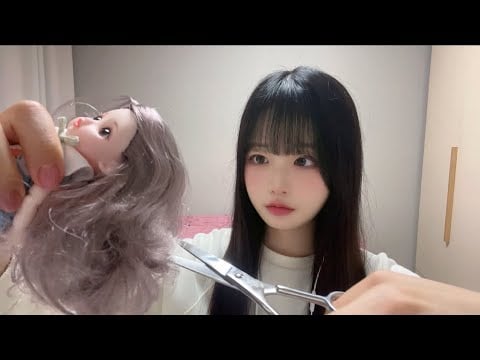 [노토킹] 헤어커트 ASMR✂️ | 조용한 미용실 체험, 부드러운 가위 소리로 힐링✨
