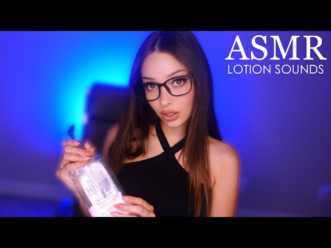 Secretary Works Overtime To Give Relaxing Lotion Massage ASMR