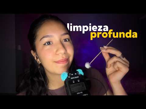 ASMR | Examen y Limpieza de Oídos 100% Cosquillosa ✨