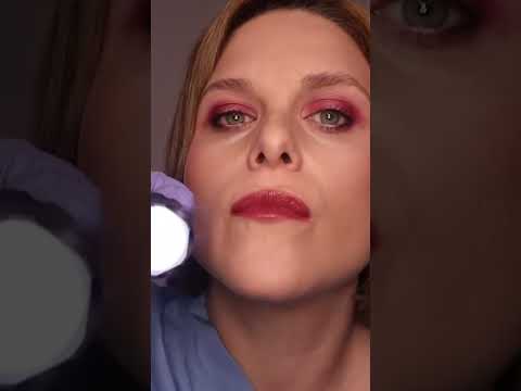 Most Relaxing ASMR Ocular Orbital Eye Examination #asmrlighttriggers #asmr #asmrglovesounds