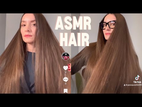 Brushing my Long HAIR ASMR