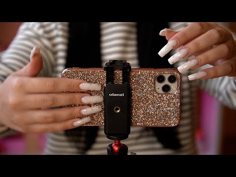 ASMR tapping & scratching camera / fast not aggressive | IPhone 11 (no talking) lofi ASMR