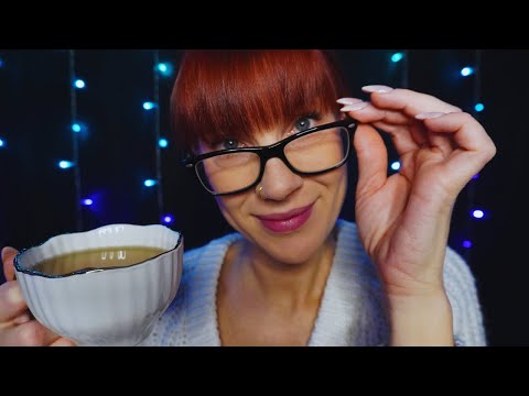 ASMR  Roleplay - Tante Erna ist für dich da (Face Touching, Eating Sounds)