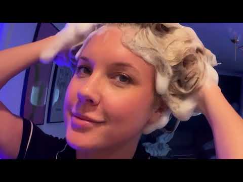 ASMR HAIR TRIGGERS + Wet and Dry SHAMPOO XTRA SUDS!
