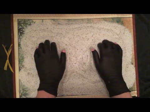 ✨ Latex Gloves   ✋  Nails scratching Bamboo🍃✨rambling in Dutch ❤[[ASMR]]
