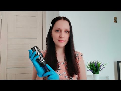 АСМР/ASMR Массаж головы с маслом/Шепот/Прикосновения к голове/Ролевая игра