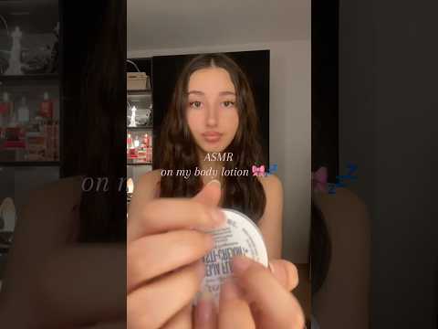 Asmr on Body lotion For sleep #asmr #relax #tingles #triggersforsleep #sleep #tapping #satisfying