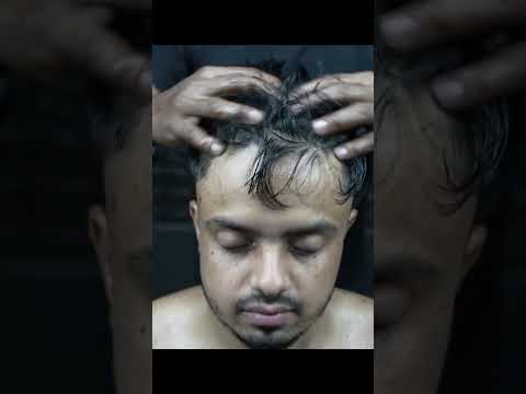 ASMR Neck & Shoulder Massage By Strong Wrist Barber | Crunchy Neck Cracking #shorts