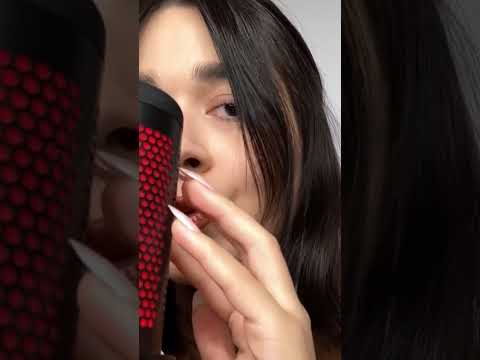 ASMR Mic Scratching & Tongue clicking👅#shorts