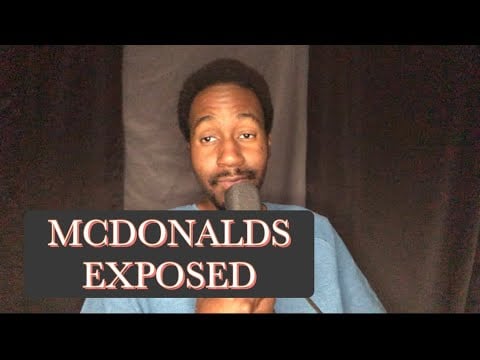 ASMR Ramble | McDonald’s EXPOSED | Shocking Nutrition Facts